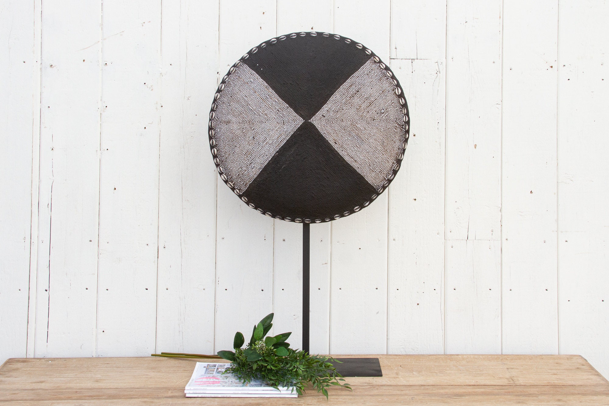 African Shield Stand - Etsy