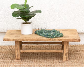 Antique Petite Chinese Kang Table