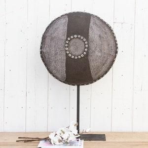 Round Shield Stand African Shield Stand - Etsy