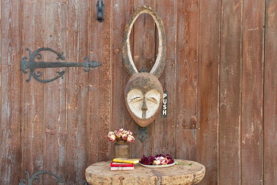 Large Guro Tribal Mask, Tribal African Mask,Tribal