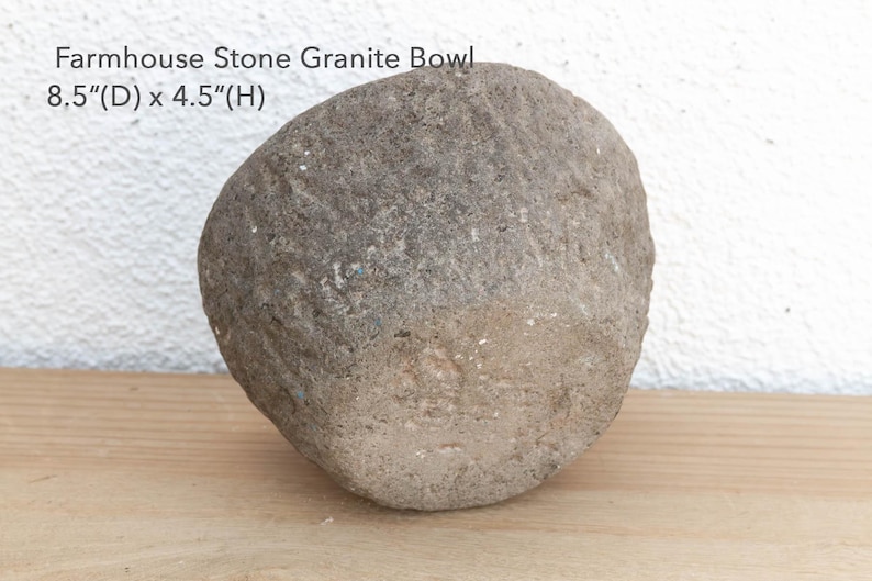 Old World Stone Mortar Bowl bild 8