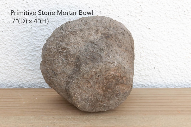 Old World Stone Mortar Bowl bild 12