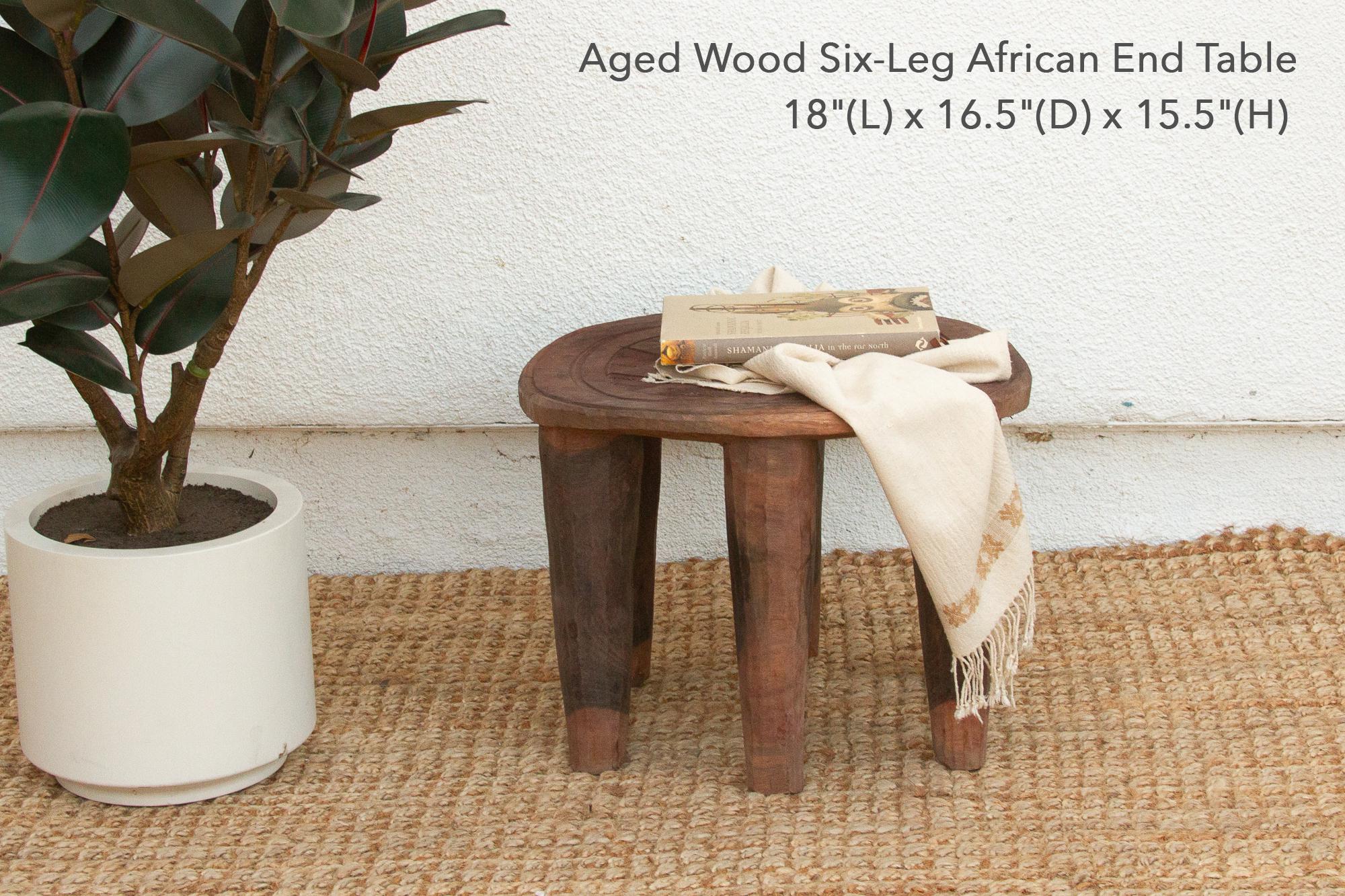 African End Table Vintage Carved Wood Nupe Table: African Tribal End Table - Etsy