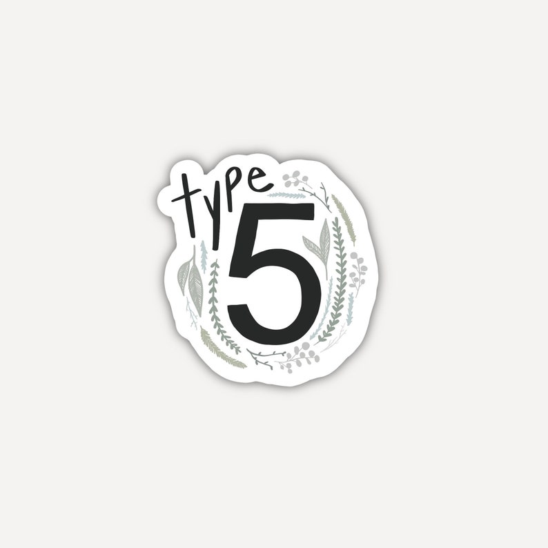 Enneagram Type Four 3 Vinyl Sticker Decal