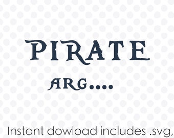 Pirate font svg file alphabet instant download ( zipped .dxf .svg .eps and .studio files) vector cutting files