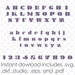 Notre Dame Font Svg File Alphabet Instant Download Zipped .dxf .svg ...