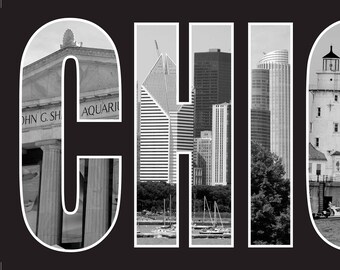 Impresión de pared de Chicago