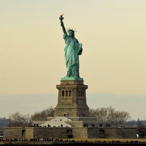 Statue of Liberty on Liberty Island Fine Art Photography Wall Print or Photo Canvas
