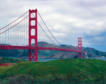 Impresión del Puente Golden Gate: Fotografía de Bellas Artes de San Francisco, lienzo de California