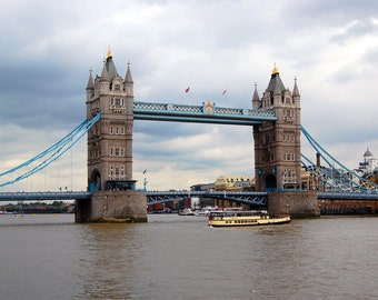 Tower Bridge London England Fine Art Photography Wall Print or Photo Canvas