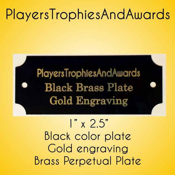 Engraved Plate art-trophy-Taxidermy 3//4/"x 3/" Brass FANTASY FOOTBALL