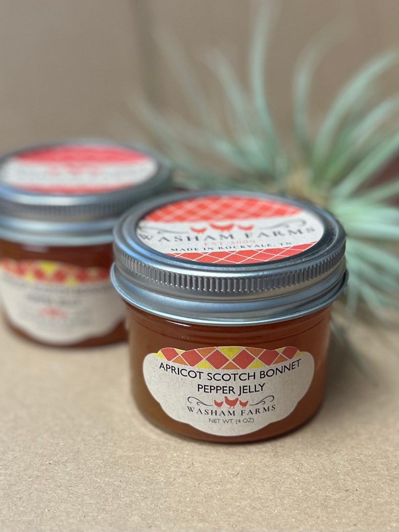 Apricot Scotch Pepper Jelly Etsy