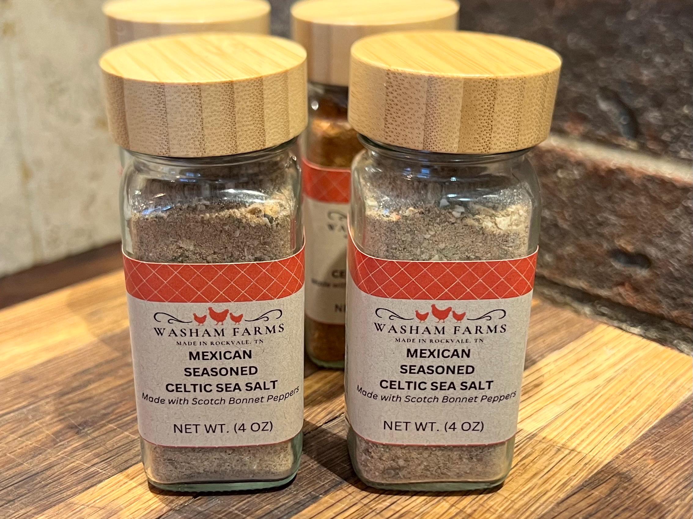 Mexican Seasoned Sea Salt 4 Oz Etsy