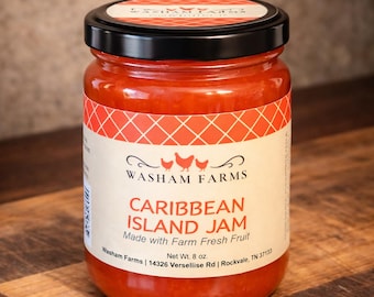 Caribbean Island Jam | Pineapple, Mango, Papaya, Strawberry