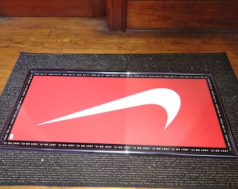 Original Poster, Nike Just Do It, 1990s, Size, 16 x 36'';