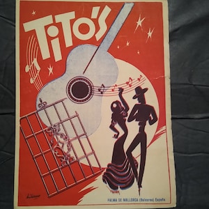 Vintage Hand - Bill, Tito&#39;s Night Club, Tea and Dancing Attraction, ;