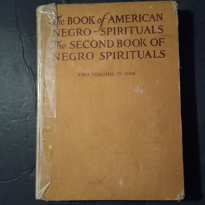 The Book of American Negro Spirituals, The Second Book of Negro Spirituals, 9th Printings 1964; image 4