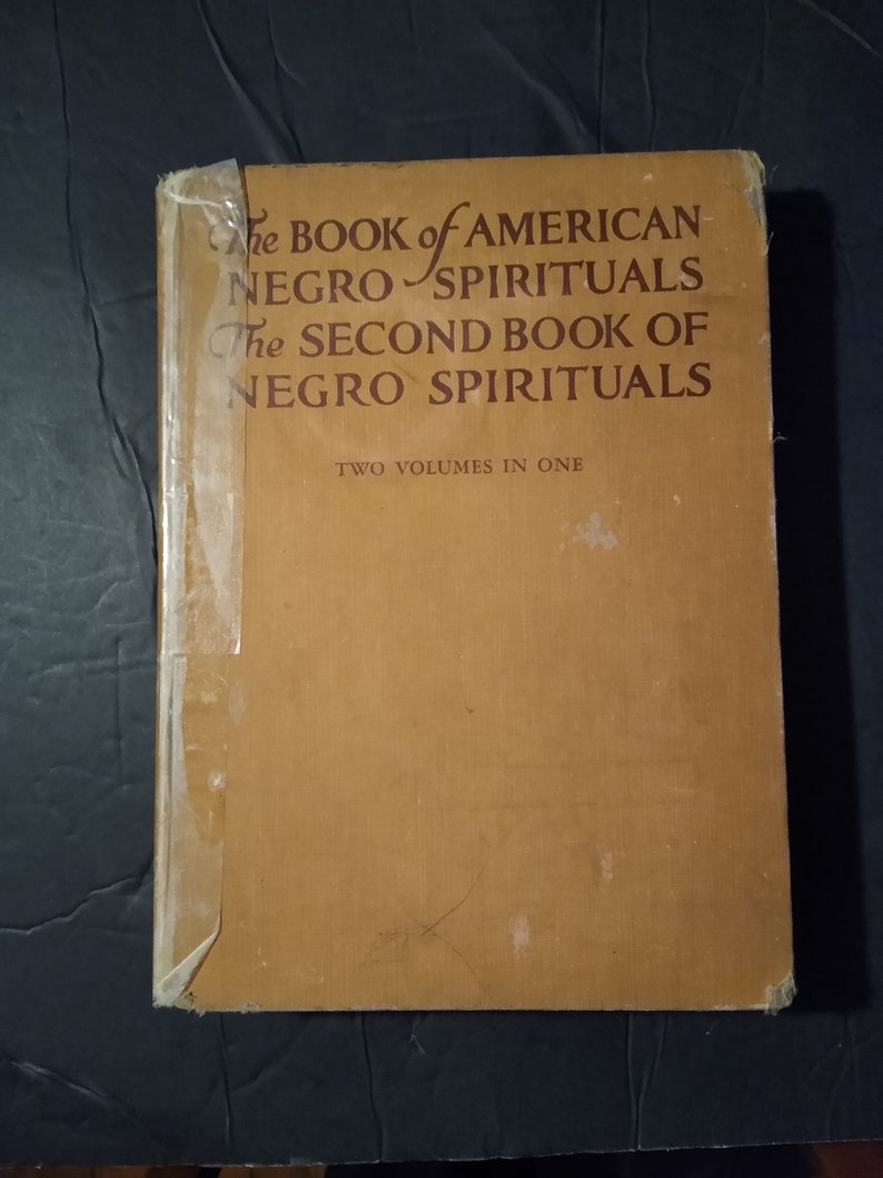 The Book of American Negro Spirituals, The Second Book of Negro Spirituals, 9th Printings 1964; image 4