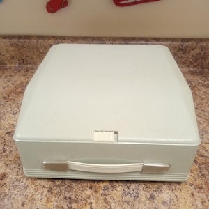 Vintage Hermes 3000 Manual Portable Typewriter;