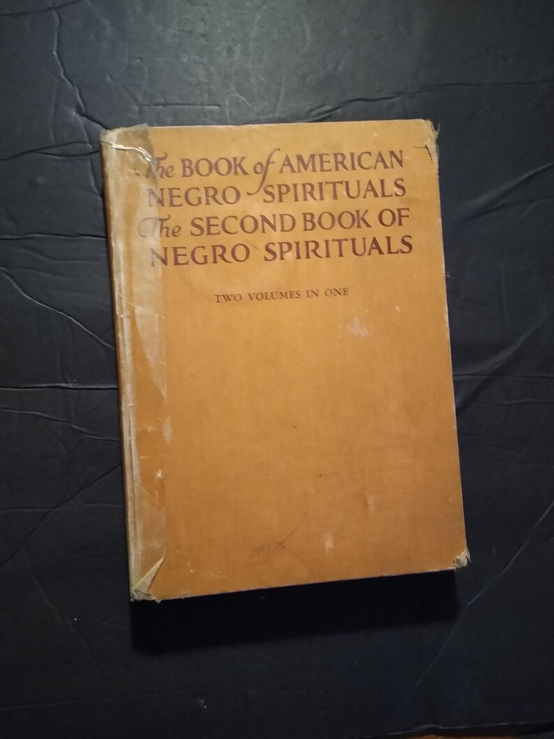 The Book of American Negro Spirituals, The Second Book of Negro Spirituals, 9th Printings 1964; image 1