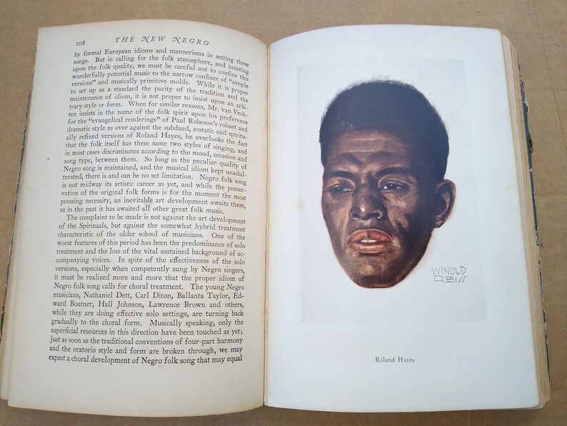 The New Negro An Interpretation by ALAIN LOCKE Etsy