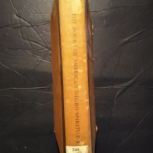 The Book of American Negro Spirituals, The Second Book of Negro Spirituals, 9th Printings 1964; image 3