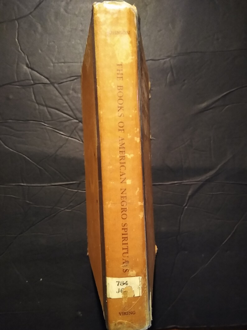 The Book of American Negro Spirituals, The Second Book of Negro Spirituals, 9th Printings 1964; image 3