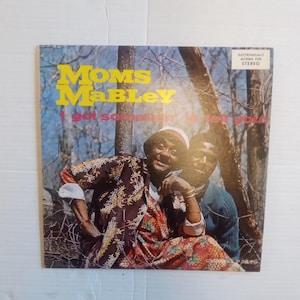Moms Mabley I got something to tell you 33 RPM Vinyl Record 1963.