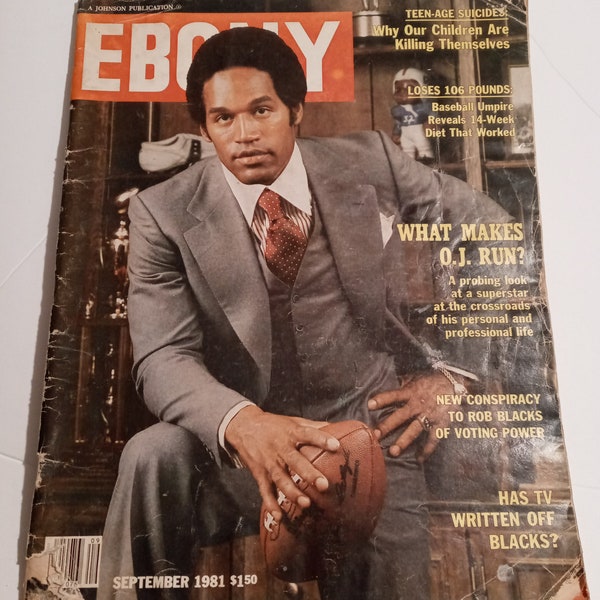 Vintage Ebony Magazine Etsy