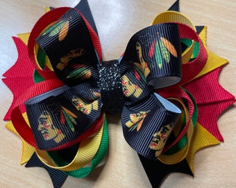 GROSGRAIN CHICAGO BLACKHAWKS HOCKEY 3 INCH RIBBON FOR HAIR BOWS DIY CRAFTS GROSGRAIN CHICAGO BLACKHAWKS HOCKEY 3 INCH RIBBON FOR HAIR BOWS DIY CRAFTS