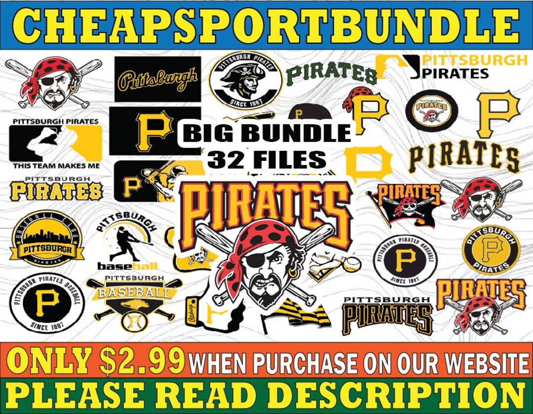 Pittsburghpirates Baseball Team Svg Pittsburghpirates Svg Etsy