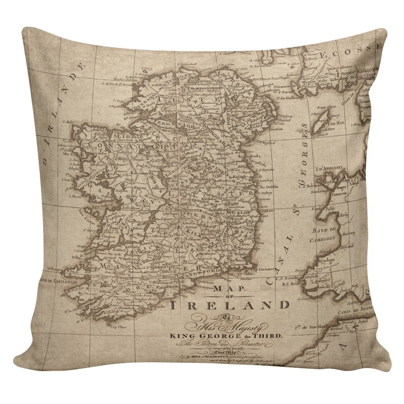 Irish Pillows St. Patrick's Day Decor Decorative Cotton Etsy