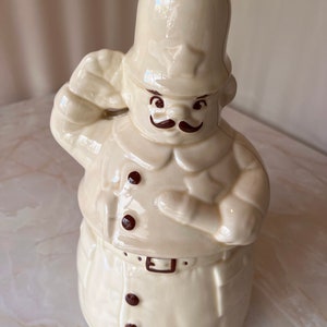 Vintage Ceramic Policeman Cookie Jar - Twin Winton 1940’s