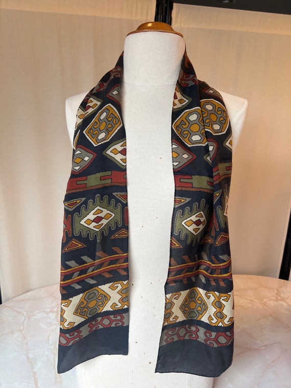 Vintage 1990’s silk scarf by ECHO