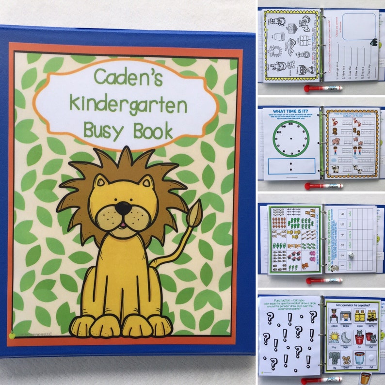 Kindergarten Activity Book