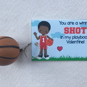 Printable Sports kids class valentine, both genders, digital download, DIY, baseball, soccer, football, basketball image 7