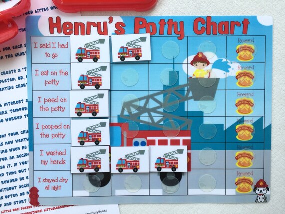 Fireman Reward Chart