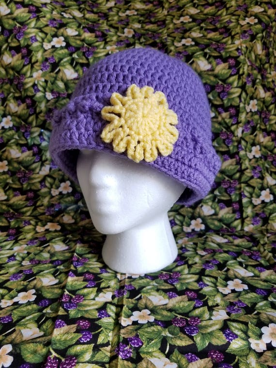 Purple Crocheted Women display picture 1