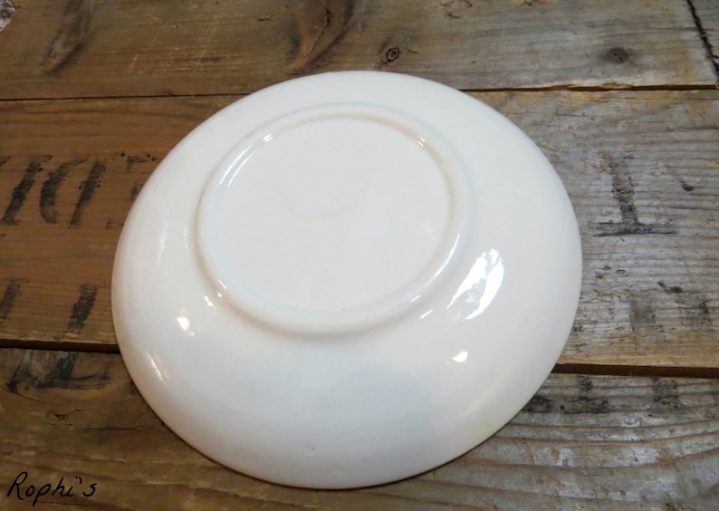 Vintage Royal China Cavalier Ironstone Damsel Yellow Flower Plate