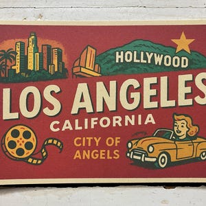 Old アメリカン Style/HOLLYWOOD SIGN デコ/（L.A Vintage Los Angeles