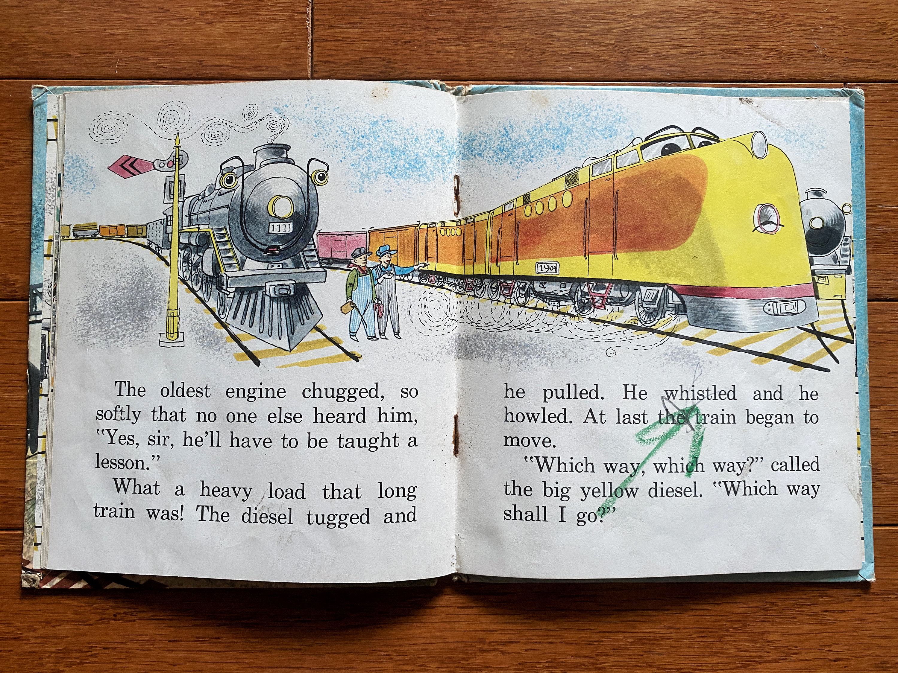 絵本・英語版　ウィリアム・ビー and the train goes… And the Train Goes : William Bee : Free Download, Borrow