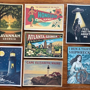 Postcards **Defective** Assortment Pack 5