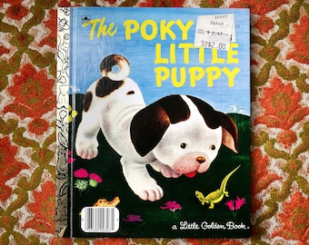 The Poky Little Puppy Little Golden Book Vintage