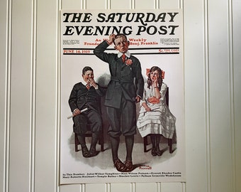 Saturday Evening Post April 17, 1926 Cover Reproduction Giclee