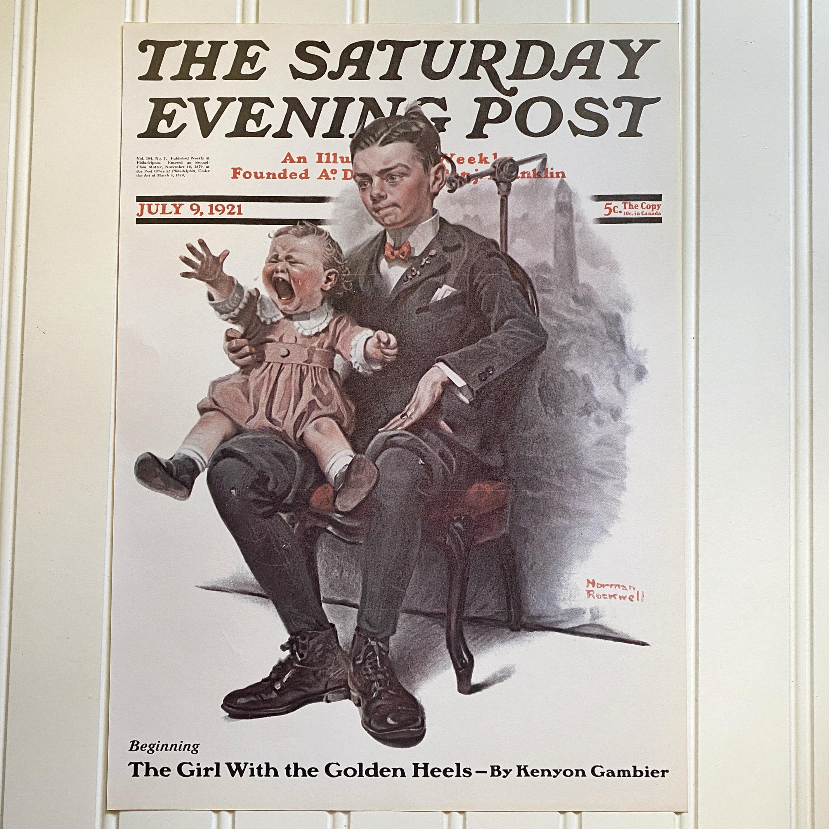 Vintage Saturday Evening Post Cover - Etsy