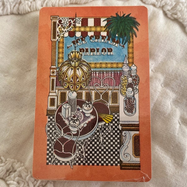 Trump Playing Cards Ice Cream Parlor Unopened Vintage Pack