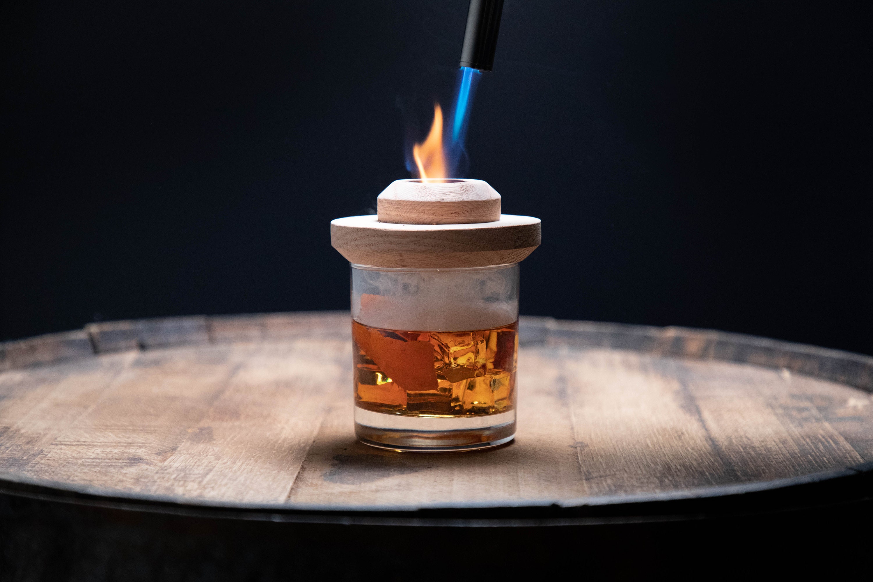 Cocktail Smoker Top Smoke Stack Kit Free Personalization Etsy