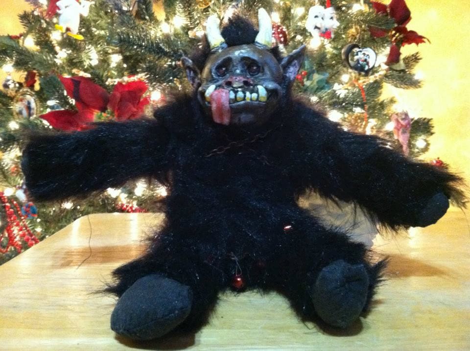 Krampus in the Korner Holiday decoration (NOT A TOY)