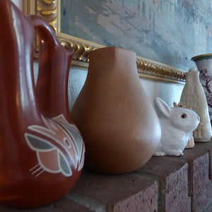 Nambe Pueblo Pot Micaceous Clay Vessel Signed