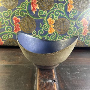 Mid Century Modern Stamped Thomas Toft Danish Studio Pottery MCM Bowl